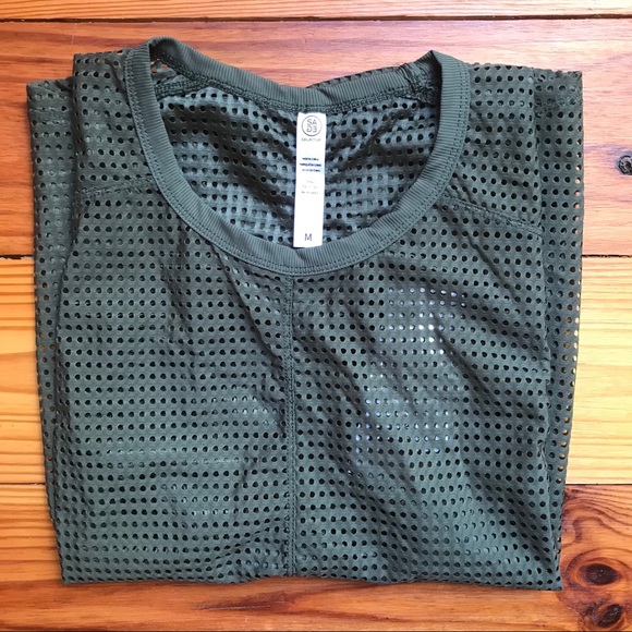 Sage Collective Thyme Mesh Top, NWT, M - Picture 12 of 12